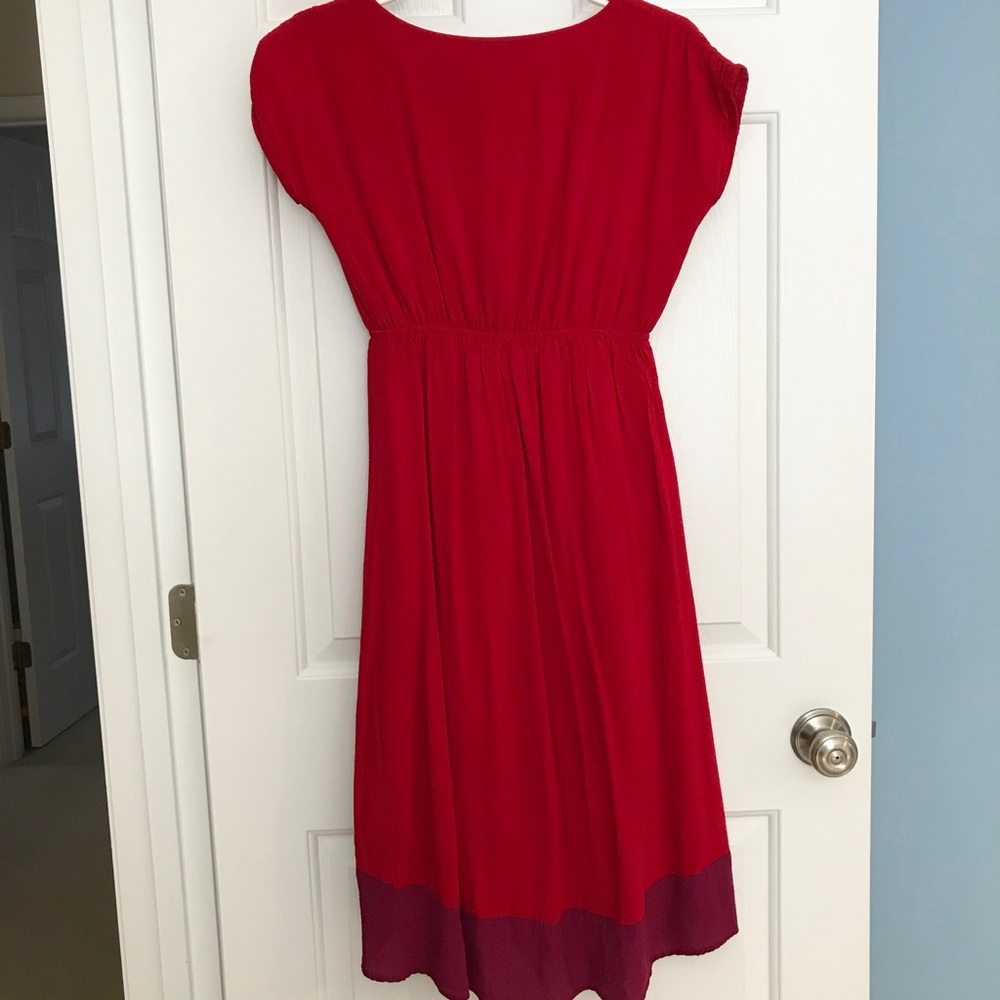 ❌SOLD❌ NWOT Francesca’s high/low casual dress - Picture 2 of 5